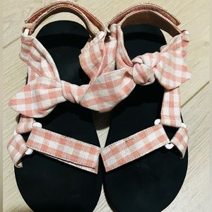 LOEFFLER RANDALL Maisie Gingham Sandals
